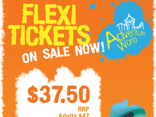 Adventure World "Flexi Tickets" Promotion