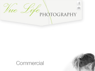 VueLife Photography - Home Page Concept